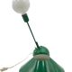Lampe de table verte Space Age, Italie années 1970