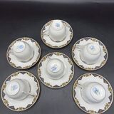 6 Cups art deco coffee - Jean Boyer