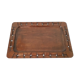Old vintage wooden serving tray