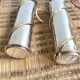Duo pieds de lampe Ercuis