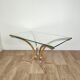 Table basse italienne en laiton
