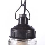 Vintage  glass pendant lamp  hanging lamp