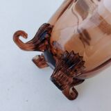 Cerise service with Legras brandy, Art Nouveau, Montjoye