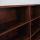 Bibliothèque en palissandre, design danois, années 1970, réalisée par Omann Jun
