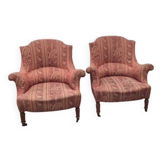 Paire de fauteuil berger