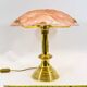 Degué table lamp | Art Deco | Heavy brass base | vintage 1930's