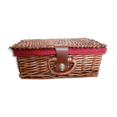 Valise en rotin