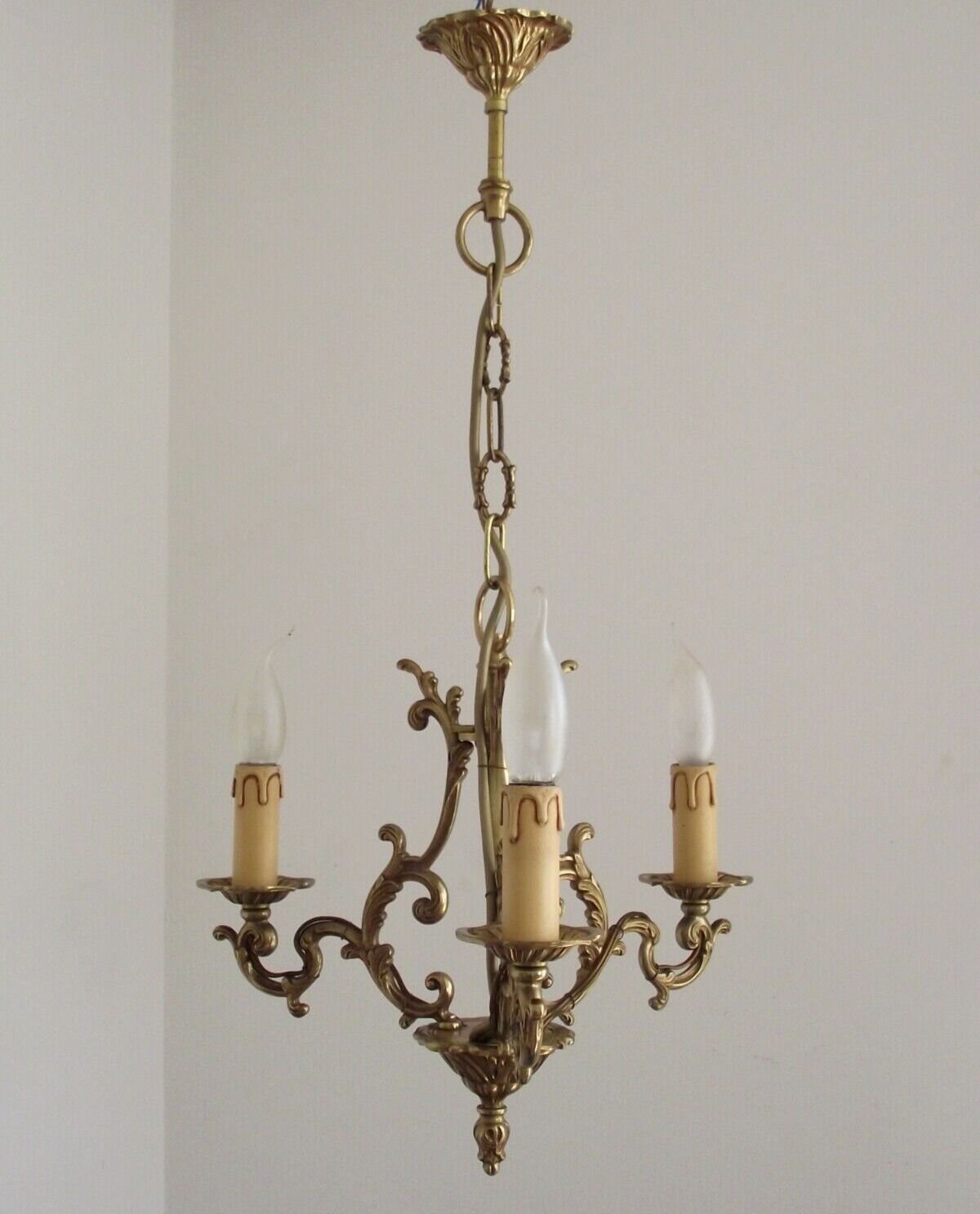 Bronze chandelier