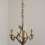 Bronze chandelier
