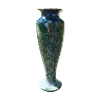 Green blue vase