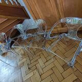 Set of 4 ava bridge roche bobois chairs