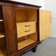 Art Deco style sideboard in rosewood and sycamore, France circa 1950