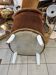 Upholstered toad armchair 1970
