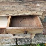 Oak carpenter's workbench