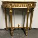 Console Louis XVI gilded wood