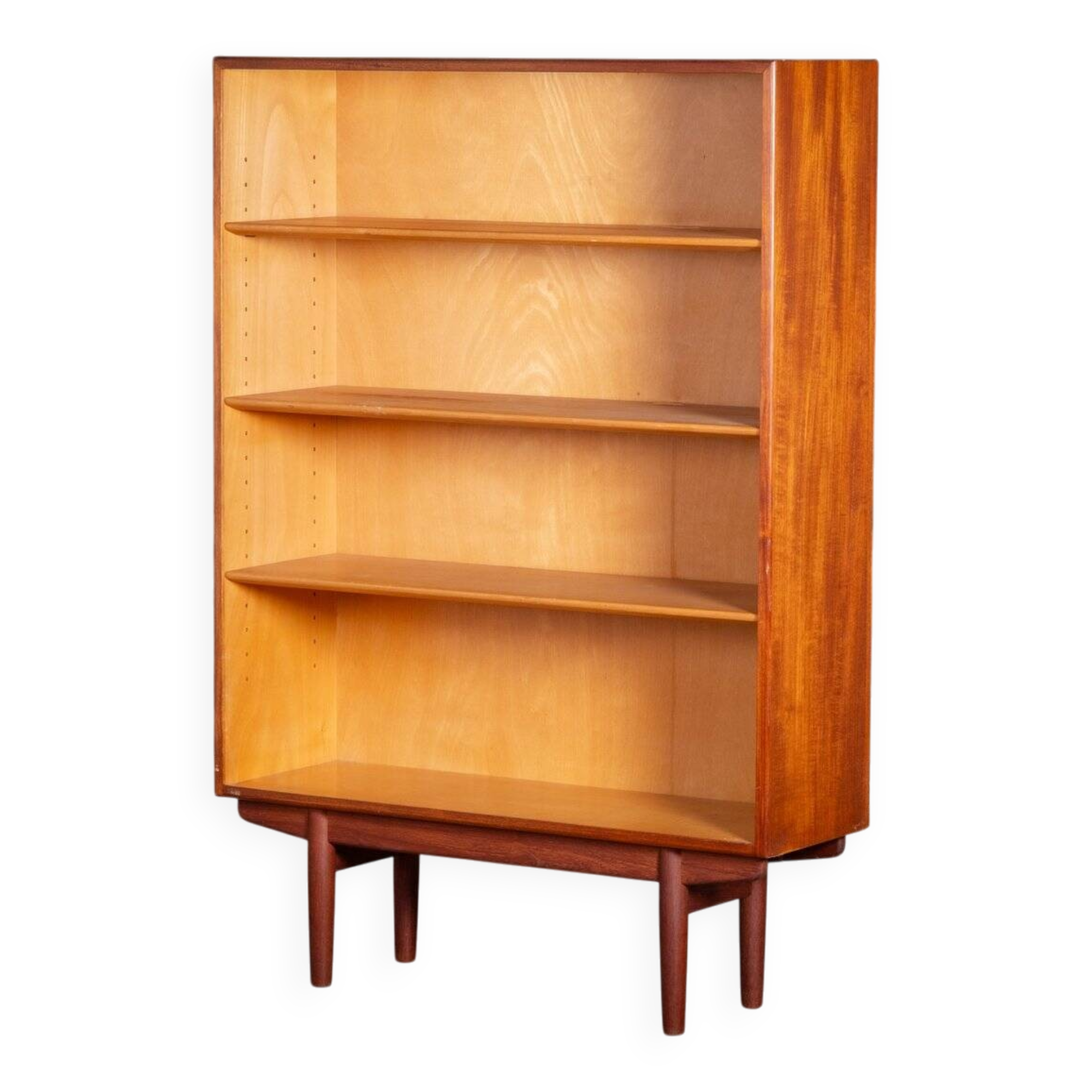 Teak bookshelf by Børge Mogensen for Søborg Møbelfabrik, 1960s