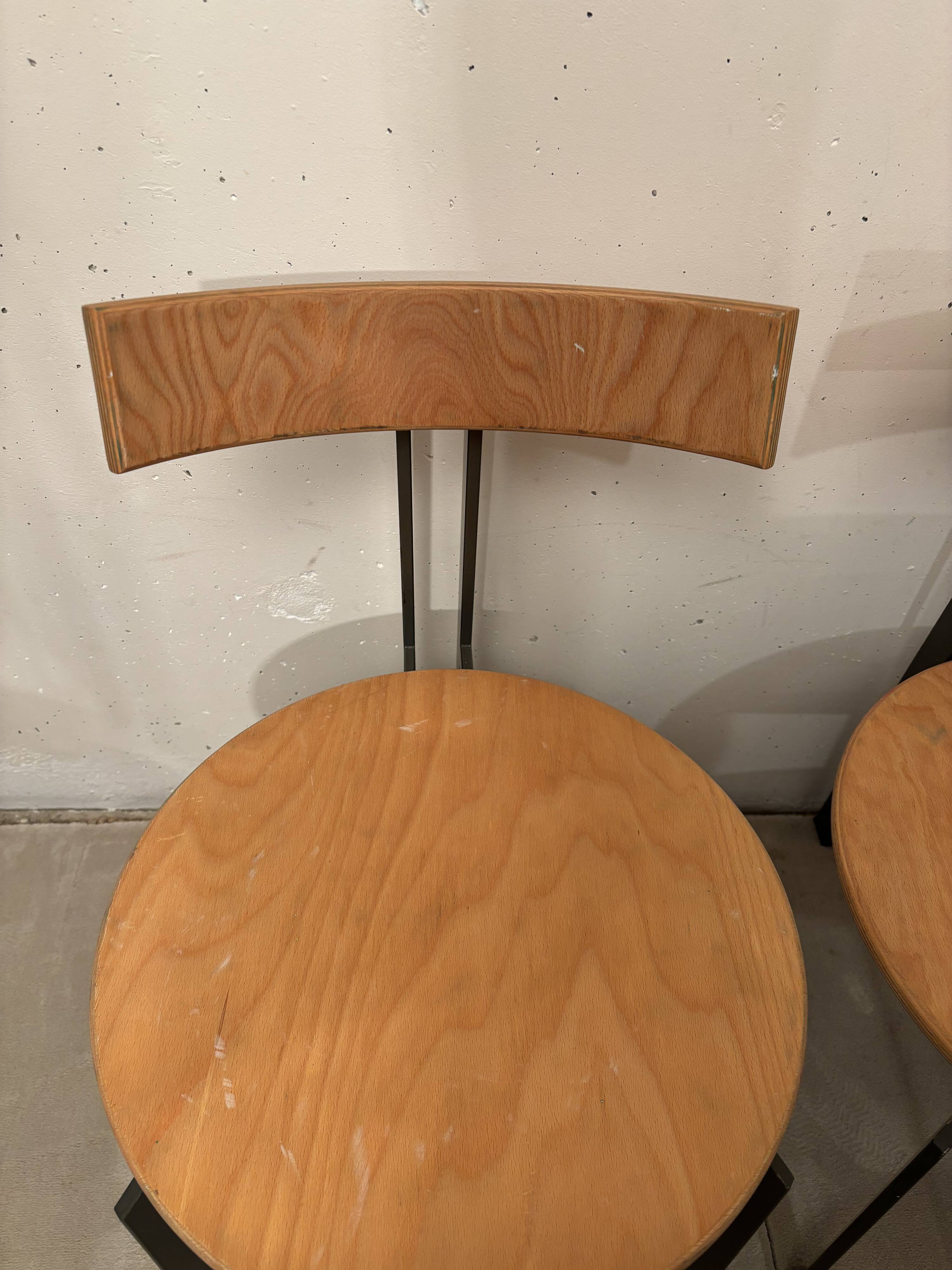 Martin Hasksteen, 6 Zeta chairs, Harvink 1980 Holland