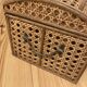 Small cane chest
