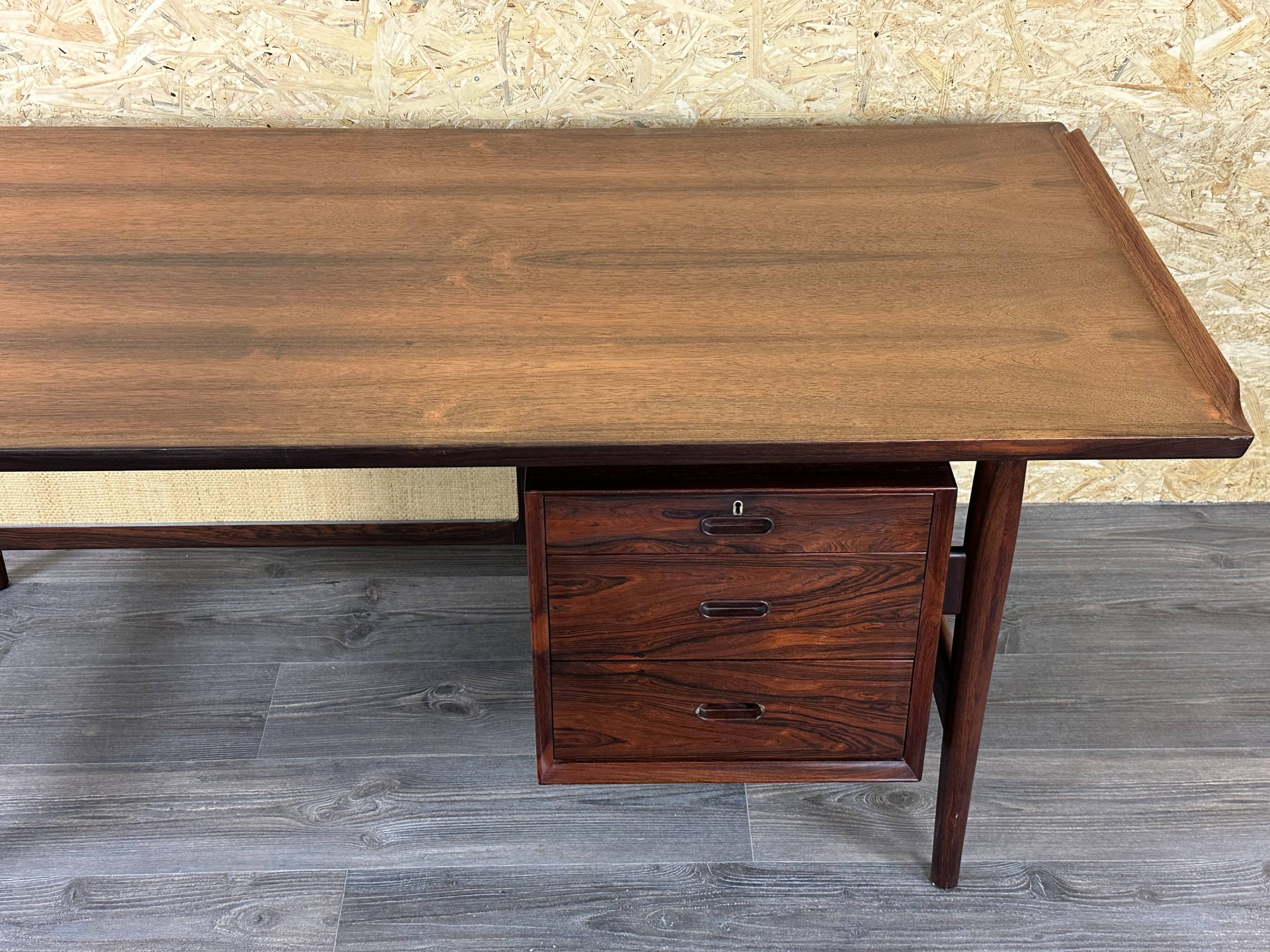 1960s 1970s Rio Rosewood Desk by Arne Vodder for Sibast Furniture