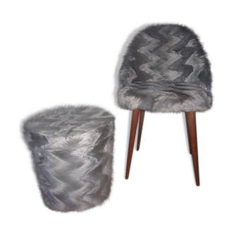 Chair and ottoman pelfran