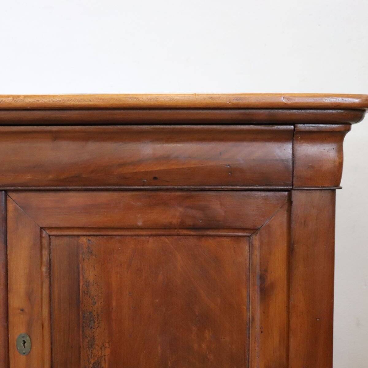 Antique Sideboard Made Of Solid Walnut, Italy, 19th Century
