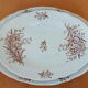 Duo of old oval dishes