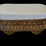 Antique Napoleon III porcelain centerpiece planter