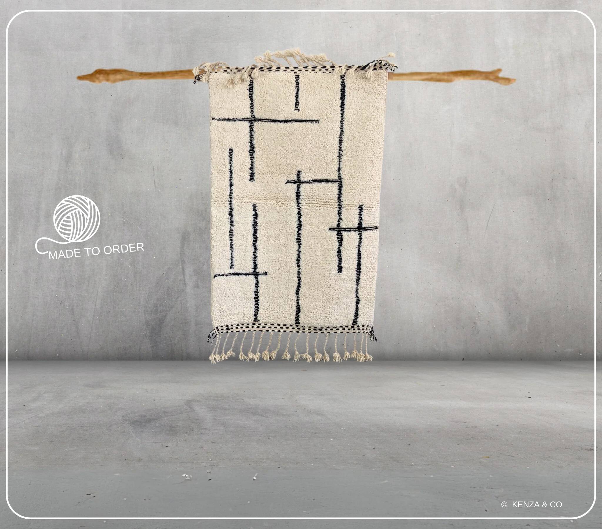Beni Ouarain rug – Pre-order #P170