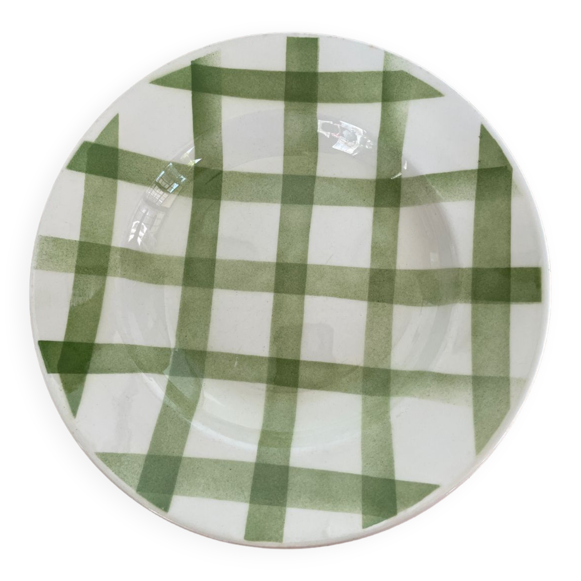 Set of 11 hollow plates Orchies Moulin des loups