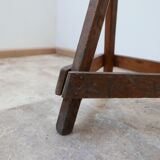 English wooden cutler's stool