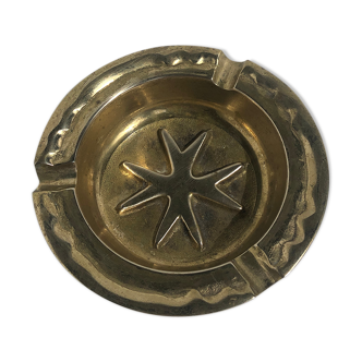 Brass ashtray