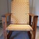 Old brutalist armchair