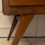 Commode vintage pied compas