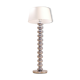 Floor lamp in metal & chromed glass balls 1970