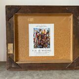 Abstract landscape signed from 1970