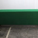 Mid-century Italian emerald green sofa