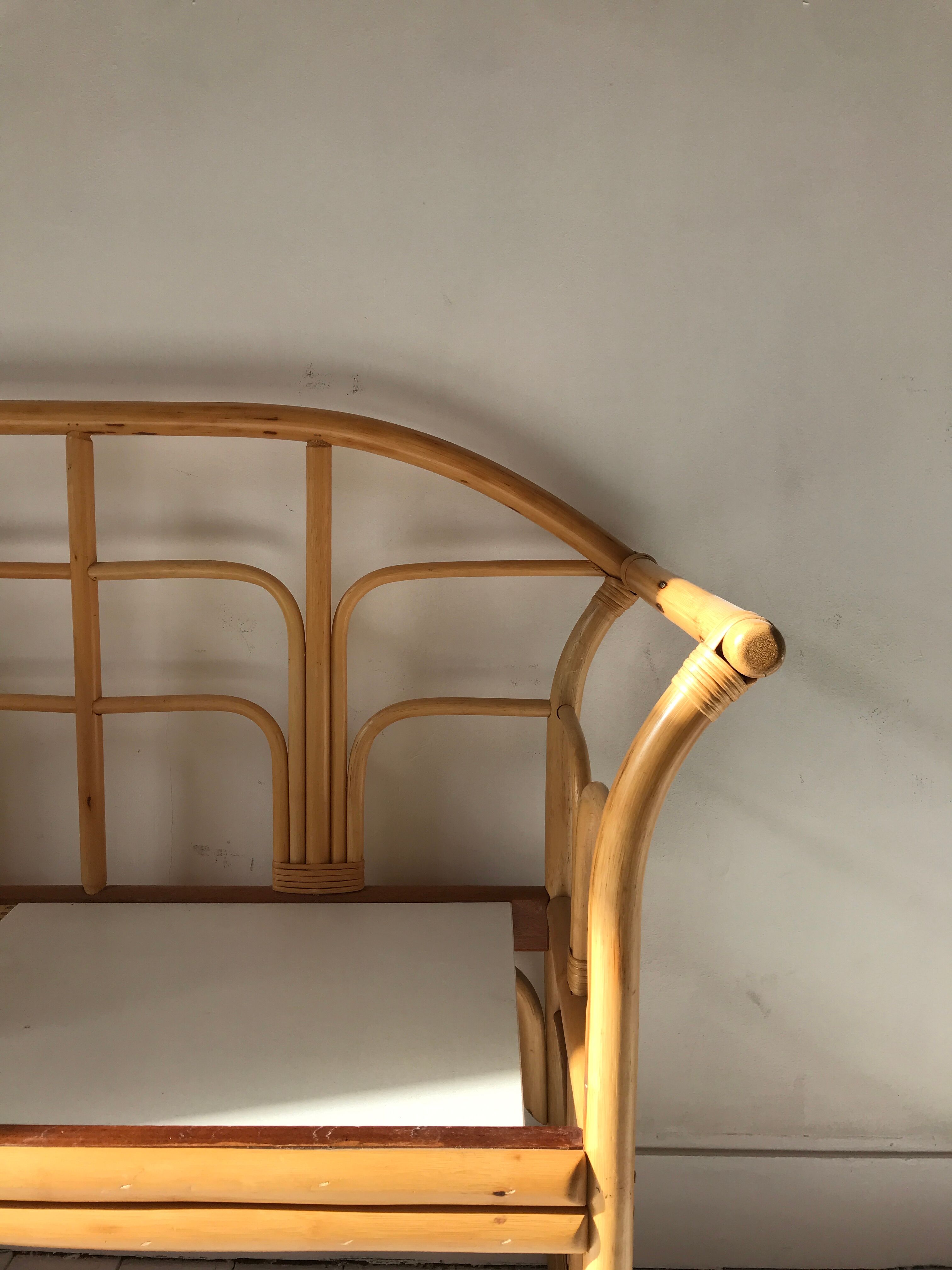 Rattan sofa