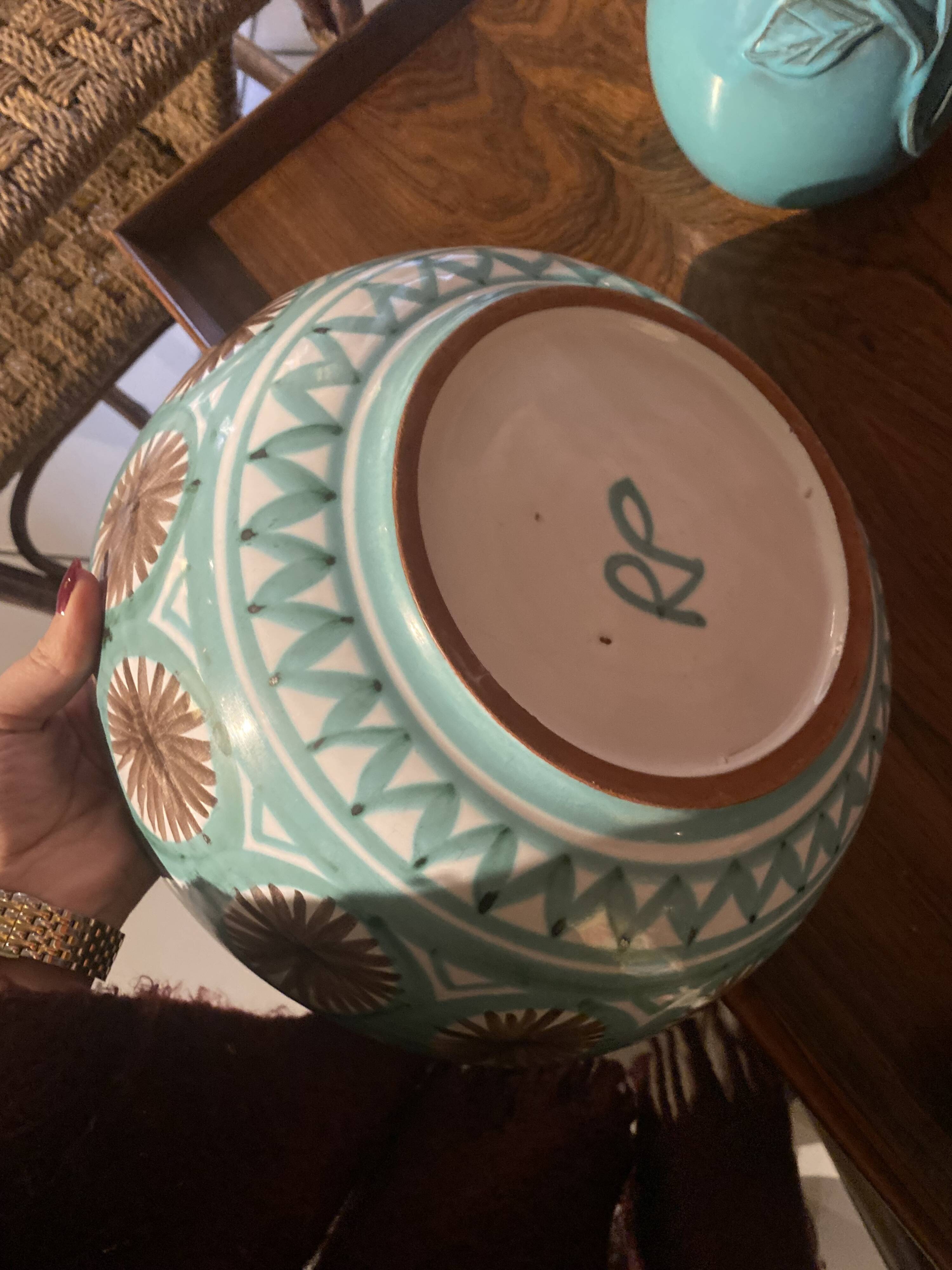 Large Robert Picault salad bowl