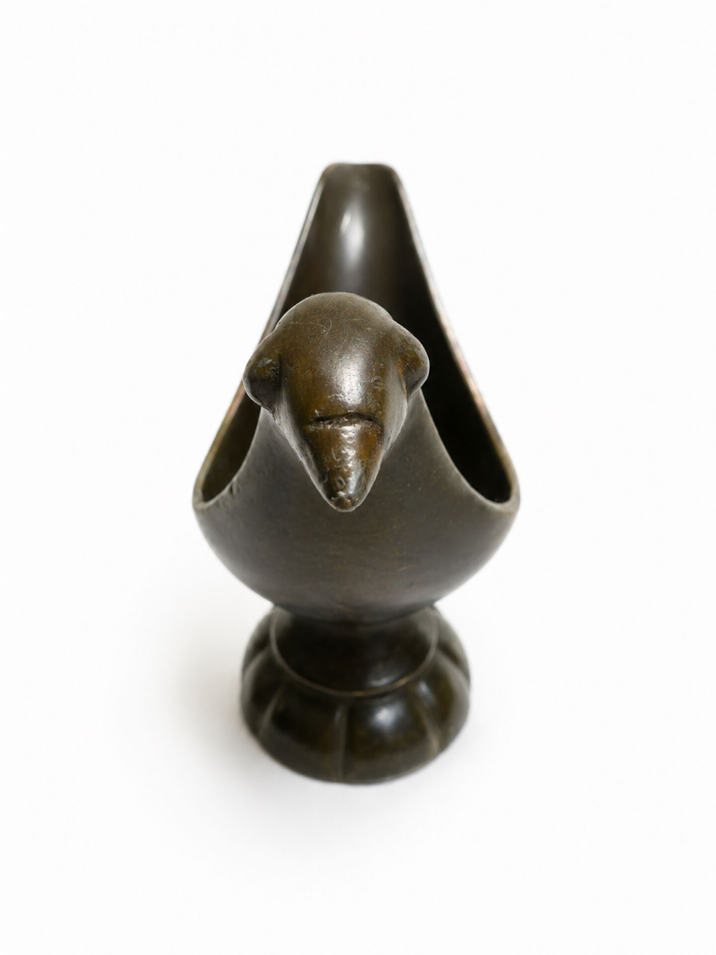 Repose pipe Just Andersen "Disko Metal" Art Deco, 1930