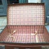 Old cardboard suitcase