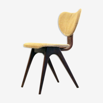 The 1950s plywood wooden chair