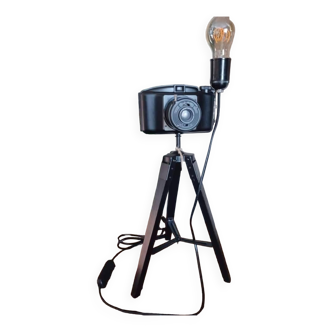 Lampe appareil photo vintage led