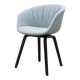 Fauteuil HAY AAC23 en tissu bleu clair