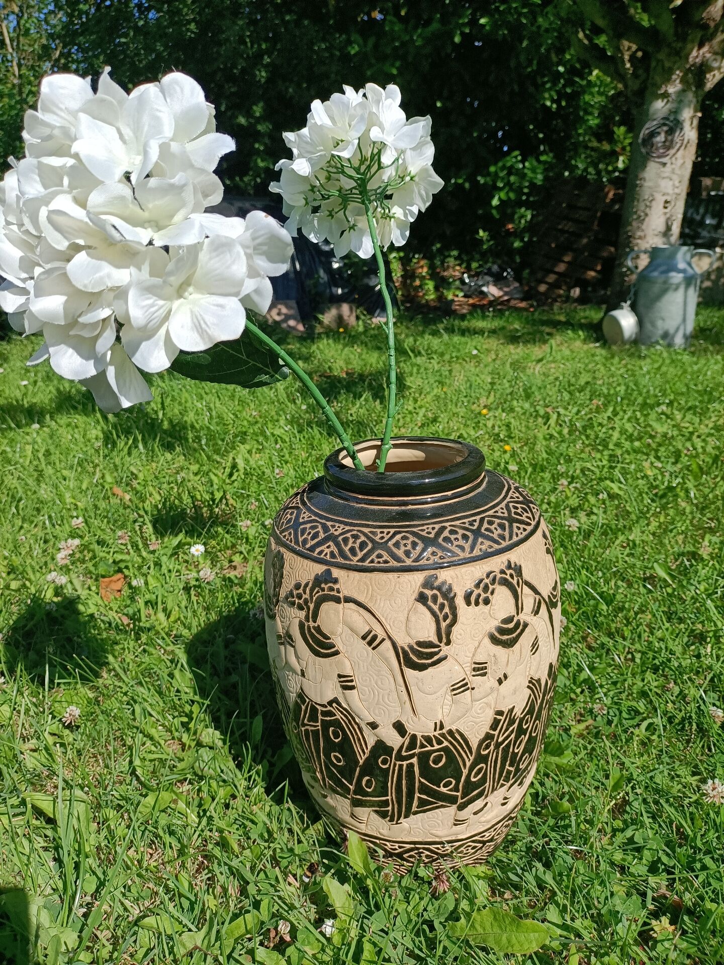 Ethnic vase