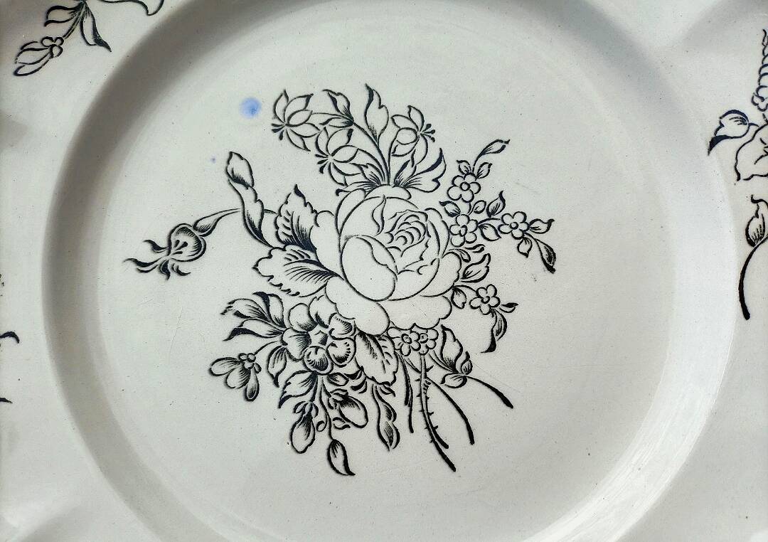 Lunéville porcelain x6