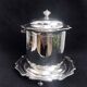 Victorian silver-plated biscuit tin