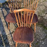 3 Baumann minuet chairs
