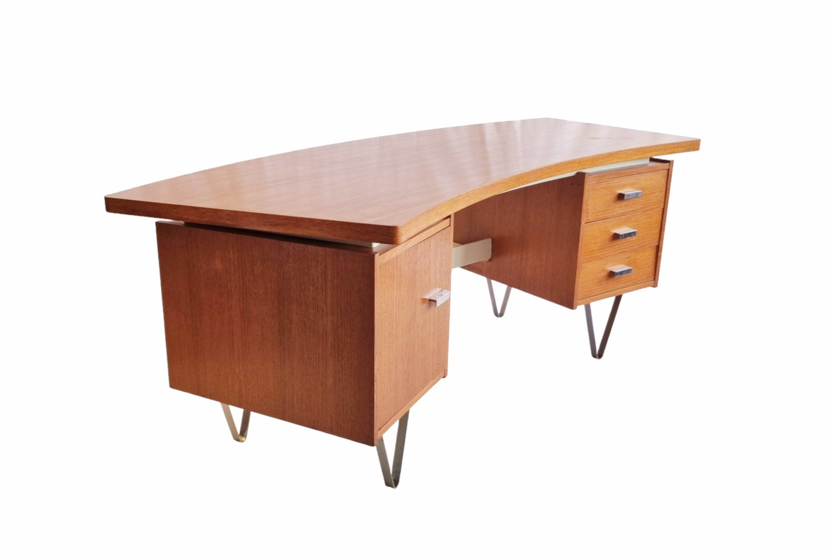 Boomerang Floating Desk from Tijsseling Nijkerk, the Netherlands, 1960s
