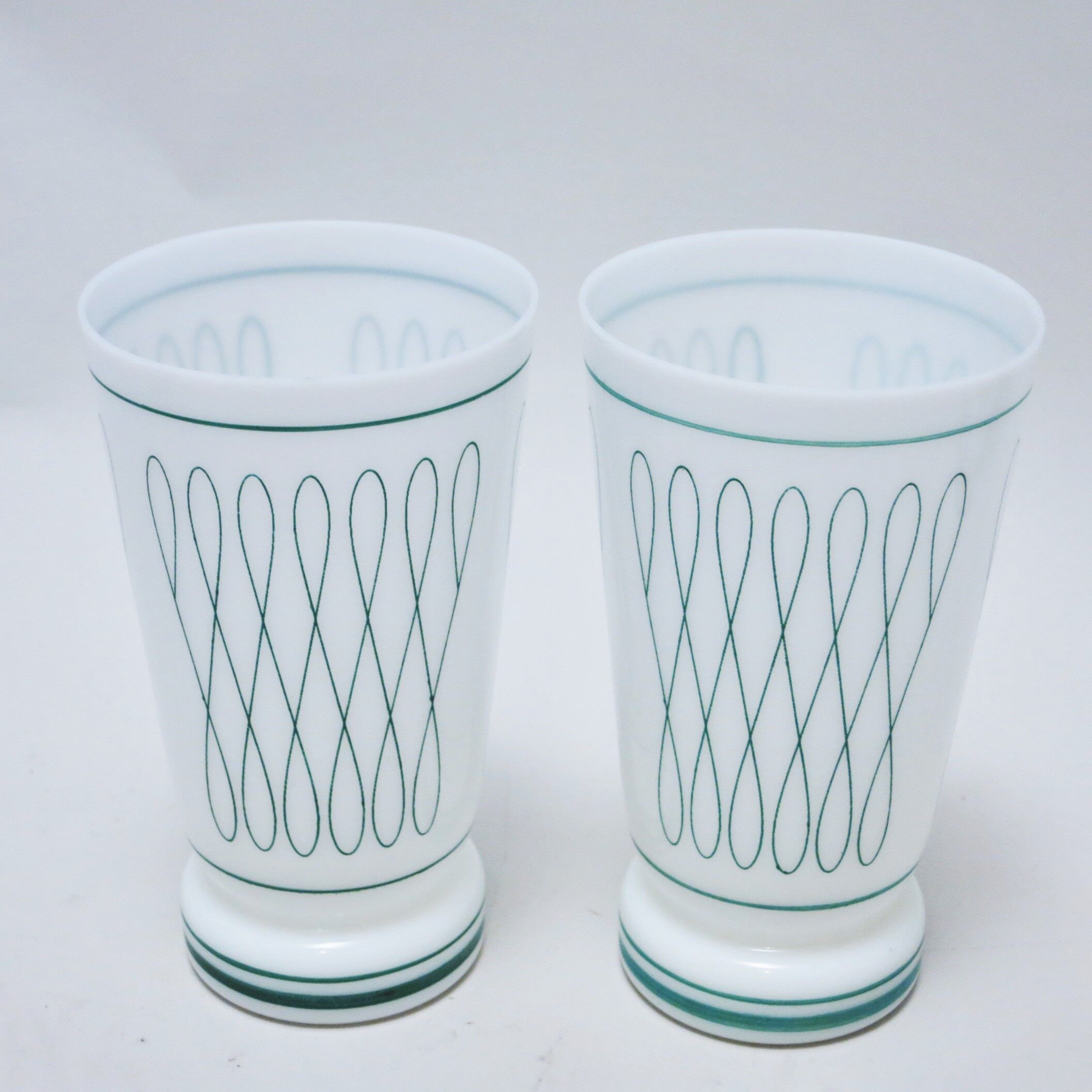 40s opaline orangeade service