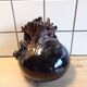 Ball vase signed JJ Barbier